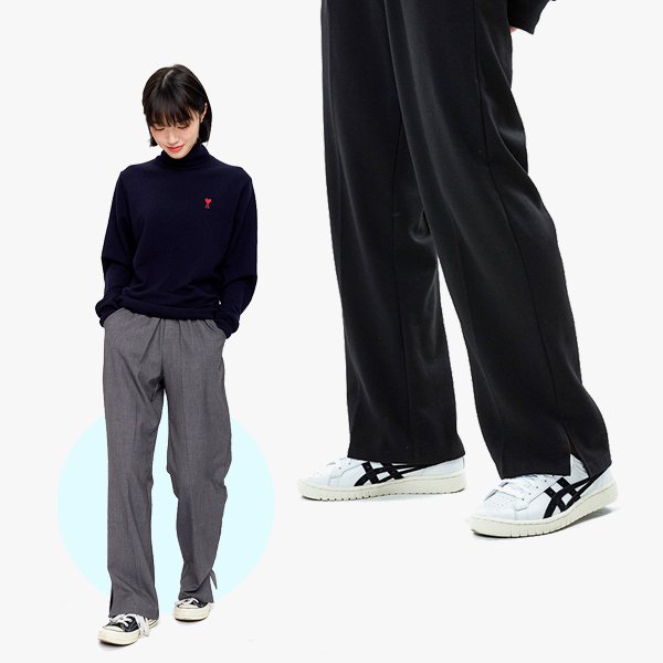 Seoul Black Korean Pant