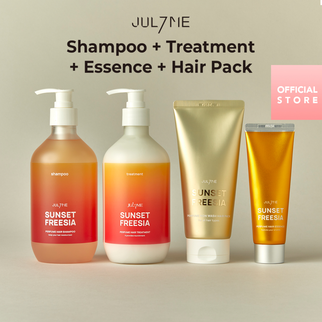 Julyme Bundle of 4 / Perfume Shampoo 500ml Plus Treatment 500ml